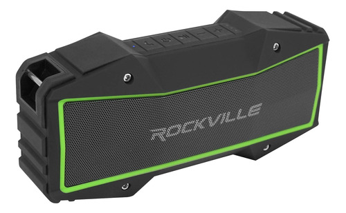 Rockville Rock Everywhere - Altavoz Bluetooth Portátil, Im.