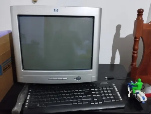 Monitor Hp 7540 Crt 17 Pulgadas Funcionando Perfecto (Usado)