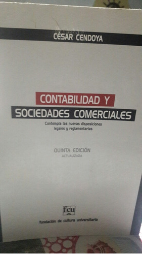 Contabilidad Y Sociedades Comerciales Cesar Cendoya