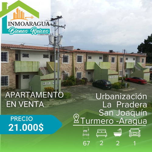 Apartamento Tipo Tetra En Venta/ Conjunto La Pradera De San Pablo Ii San Joaquin Turmero Aragua/ Pg1112