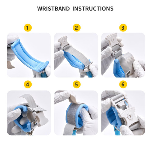 Pulsera Reflectante Antipérdida, Correa De Seguridad Para Ni