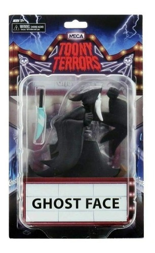 Figura De Ghost Face Toony Terrors Serie 5 Neca