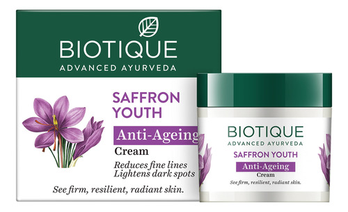Biotique Saffron Dew 1.76 Oz - Crema Facial Y Corporal Agele