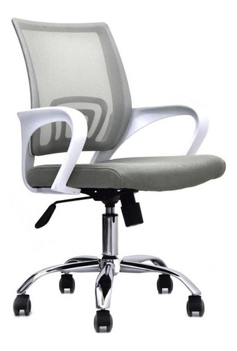 Silla De Escritorio Bonno Atlantis Gris Xj