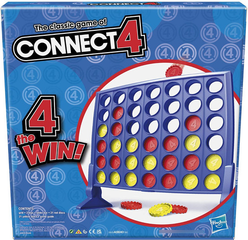 Hasbro Gaming Connect 4 Juego De Mesa Clásico 4 En Raya 6+
