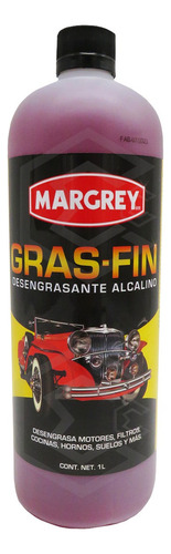 Desengrasante Automotriz Multiusos Gras-fin Margrey De 1 Lt Color Violeta