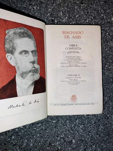 Machado De Assis/ 3 Volumes / Editora Aguilar (Usado)