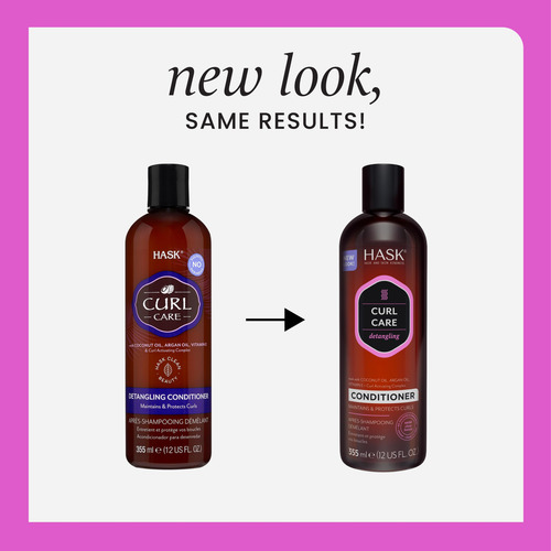Set De ChampĂș Y Acondicionador Hask Curl Care Con Aceite De