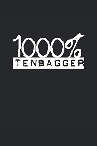 1000 % Tenbagger: Cuaderno Forrado Agenda Todo Cuaderno De E