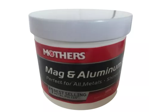 Polidor de Cromo e Aluminio - Mothers®  Polidor de Metais e Cromo - Mag &  Aluminum Polish- Mothers😃 ✌Tem fórmula secreta e limpa, que lustra  facilmente peças de alumínio e peças