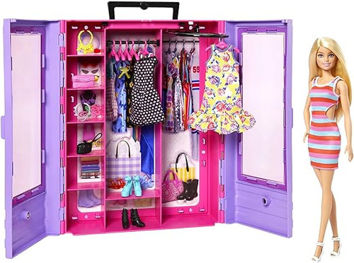 Barbie Fashion & Beauty Closet De Lujo Con Muñeca