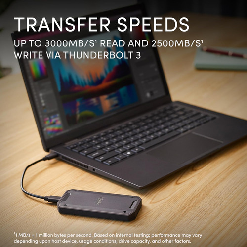 Sandisk Professional Ssd Pro-g40 De 4 Tb - Hasta 3000 Mb/s