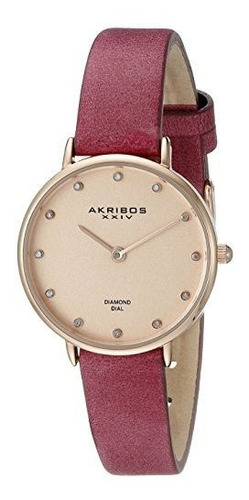 Reloj Flaco Akribos Xxiv De La Mujer - 12 Originales De Marc