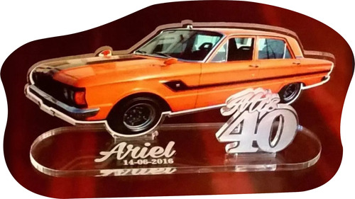 Souvenirs Hombre Cumple 18 50 40 Años Auto Falcon Ford