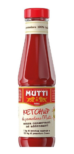 Ketchup Italiano Mutti Vidro 340g
