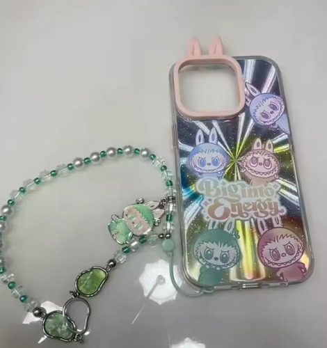 Monsters Big Into Energy Series-phone Case Iphone Pop Mart Multicolor Geométrico