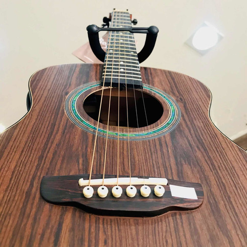 Imagem 2 de 6 de Violão Eletroacústico Rozini Presença Brasil Mini Rx115 Aço
