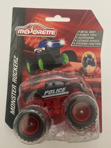 Vehículo Majorette: Monster Truck Ford Policía