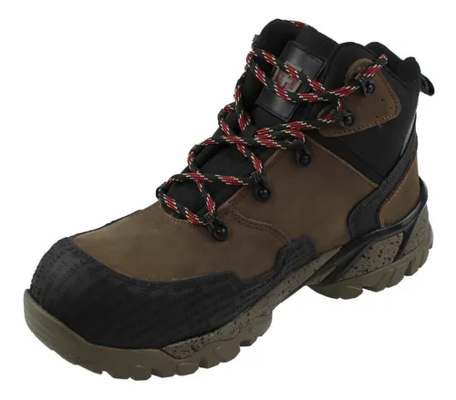 Botas Hombre Swissbrand 408 Casquillo Dielectricas Piel Caf