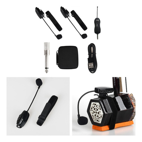 Micrófono Saxofón Erhu Pickup Flexible Estable Multiuso B
