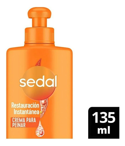 Crema Para Peinar Sedal Restauración Instantánea 135 Ml
