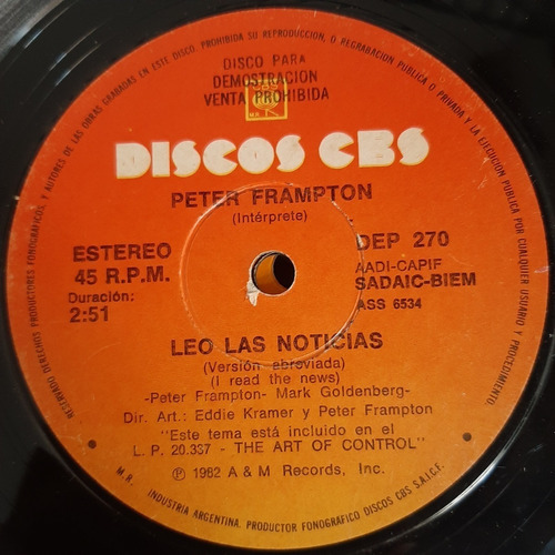 Simple Peter Frampton Cbs C18