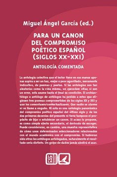 Libro Para Un Canon Del Compromiso Poetico Espaã¿ol (sigl...