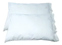 Comprar Pack X2 Fundas De Almohadas 50x70 Percal Lisas 180 Hilos 