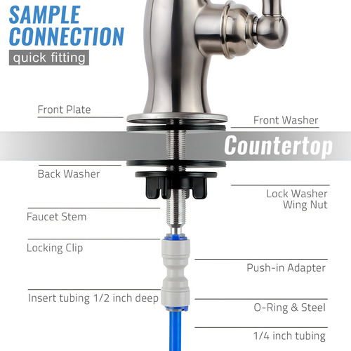 Ispring Llave De Disenador Con Filtro De Agua, Gk1-orb