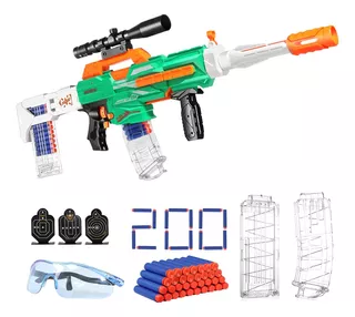 Toy Gun For Boys 8-12, Automatic Toy Gun With 200