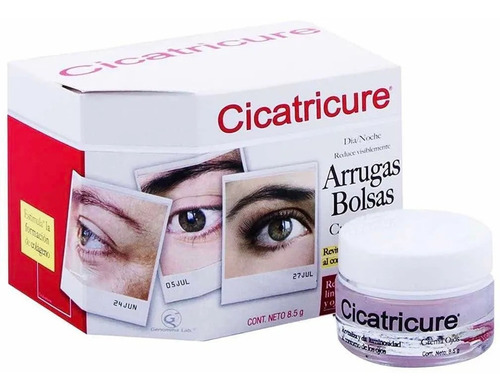 Crema Para Ojos Cicatricure Día Y Noche 8.5 Grs Bolsas Od.st