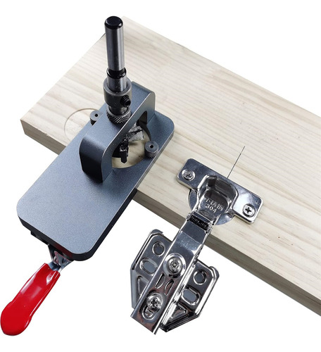 Soporte Taladro Punzón Carpintero 35mm Ajustable Orificio