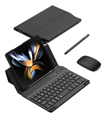 Funda Con Teclado Pluma Para Samsung Galaxy Z Fold 4/3