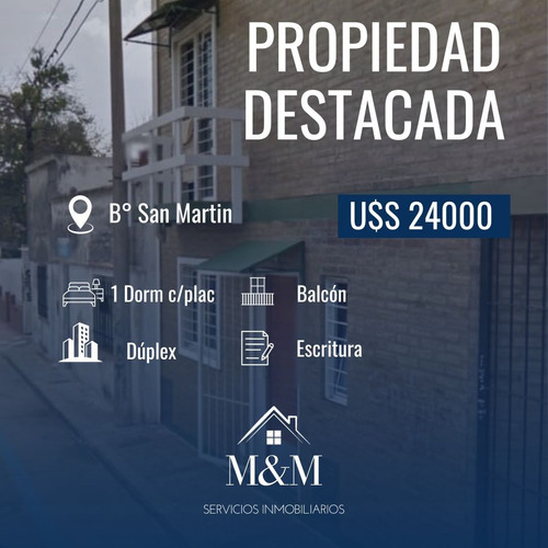 Oportunidad Dpto En Venta B° San Martin