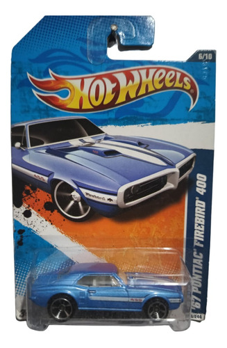 Hot Wheels 67 Pontiac Firebird 400 Street Beasts 2011 Mig34