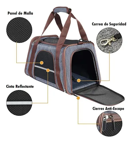 Porta gatos traslada a tu gato de manera cómoda y segura hotsell