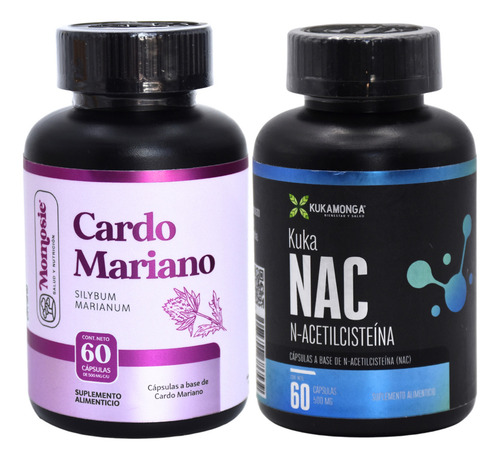 Nac + Cardo Mariano | Detox Celular Y Salud Del Hígado Sabor Sin Sabor