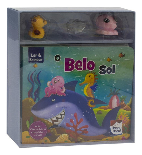 Livro Ler E Brincar: O Belo Sol - Miniaturas - Mammoth World [2023]