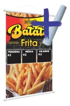 Comprar Banner Pronto Batata Frita Preços + Giz Comércio Editável
