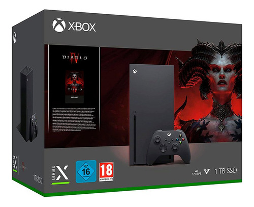 Consola Microsoft Xbox Series X 1tb Diablo Iv (japón)