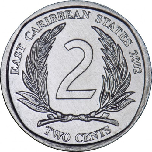 Territorios Británicos Del Caribe 2 Cents 2002 - Sin Circ.