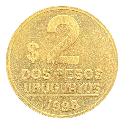 Uruguay - 2 Pesos - Año 1998 - Km #104 - Artigas