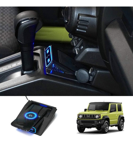 Cargador Inalambrico Con Soporte Celular Suzuki Jimny 20-21