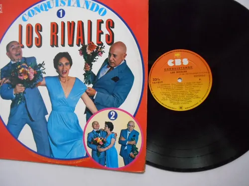 Los Rivales Conquistando Lp Vinilo Edición Colombia 1981 (Usado)