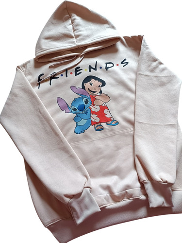 Sudadera Con Gorro Friends Forever Lilo Y Stitch