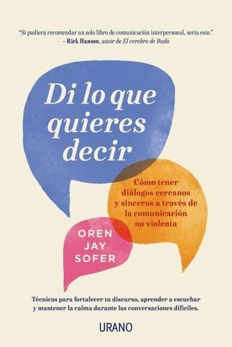 Di Lo Que Quieres Decir - Oren Jay Sofer