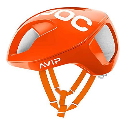 Poc, Vitral Spin, Casco Ciclismo, Avip Naranja Zink, S