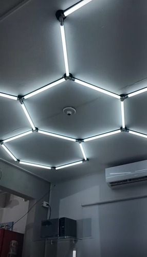 15 Suporte Lampada Colmeia Hexagonal Tubular 26mm Colmeia