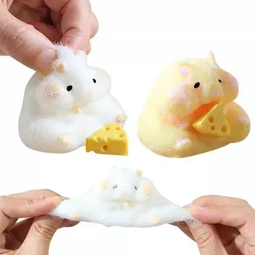 Juguetes Antiestrés De Patas De Gato IKOPFLN – 3 Piezas De Silicona Kawaii De 6×5×2 Cm, Ideales Para Relajarse Y Decorar