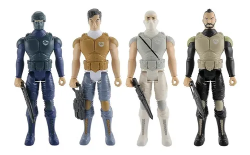 Figura De Accion Articulada 30cm Adventure Force White Shade